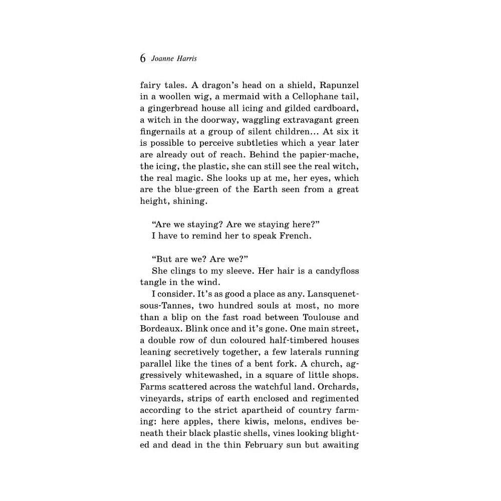 Книга "Chocolat" на английском языке, Джоанн Харрис - 5