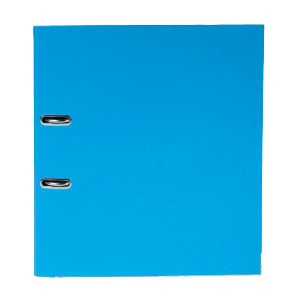 Папка-регистратор "Exacompta", A4, 80 мм, ПВХ, голубой - 2