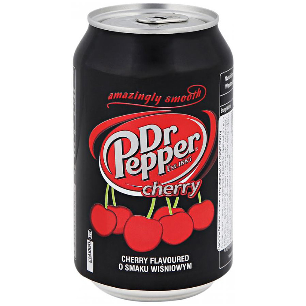 Напиток "Dr.Pepper", вкус вишни, 0.33 л