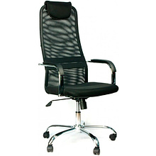 Кресло для руководителя "EVERPROF EP-708", ткань, металл, черный