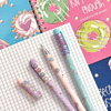 Ручка шариковая "HappyWrite. My Sweet. Пончики", 0.5 мм, пластик, стерж. синий, розовый - 5