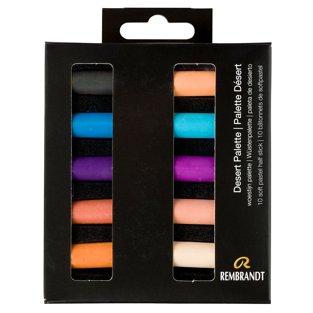 Набор мягкой пастели "Rembrandt Half Pastel", 10 цветов, ассорти