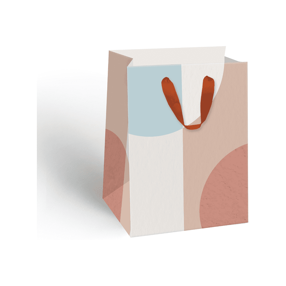 Пакет бумажный подарочный "Dune", 14х19х11 см, ассорти - 5