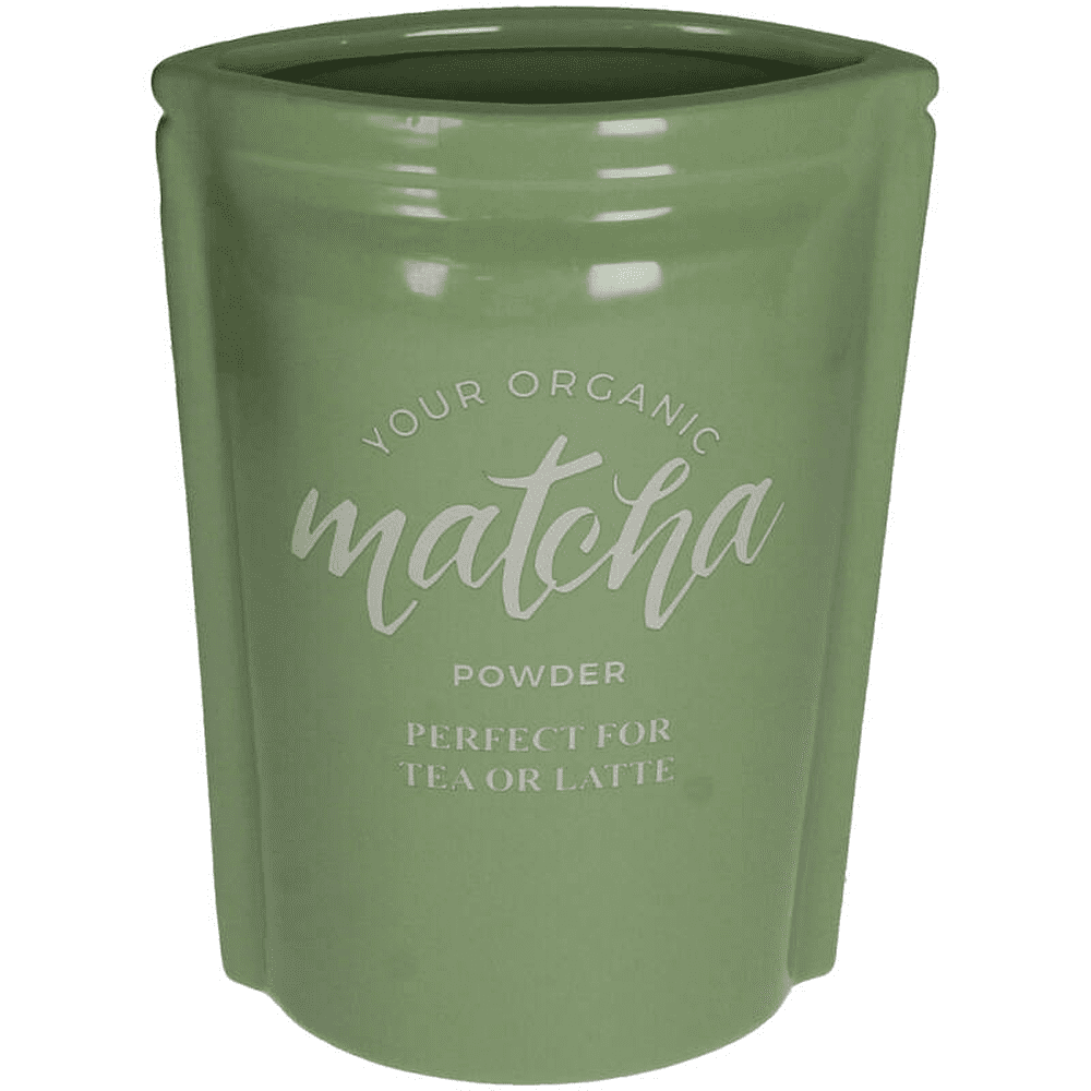 Ваза керамическая "Matcha", 16х9х22.5 см, зеленый