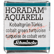 Краски акварельные "Schmincke Horadam", 510 кобальт бирюзовый зеленый, полукювета