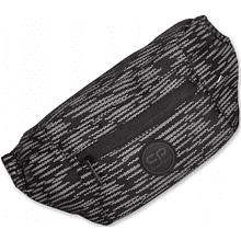 Сумка поясная CoolPack "Flash lines", белый, черный