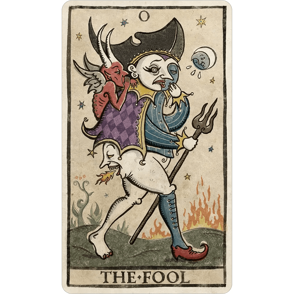 Карты "Таро Триумфы луны", Патрик Валенса - 7