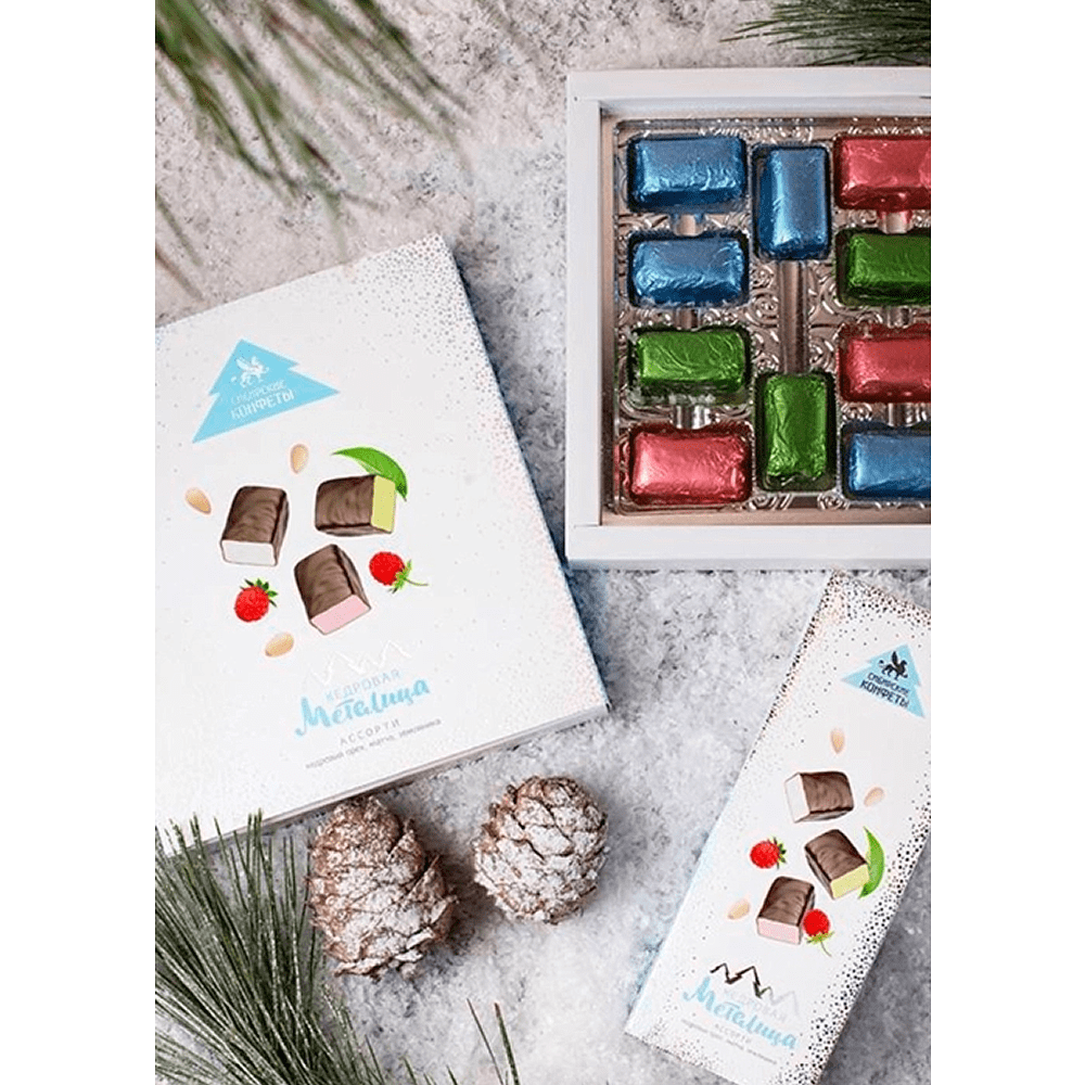 Конфеты "Кедровая метелица", ассорти, 75 г - 5
