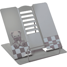 Подставка для книг "Bear", серый