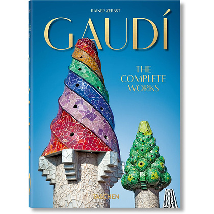 Книга на английском языке "Gaudi, The Complete Works", Rainer Zerbst