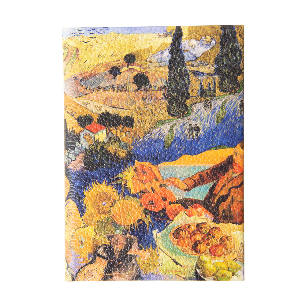 Обложка для автодокументов "Цвета Ван Гога", разноцветный