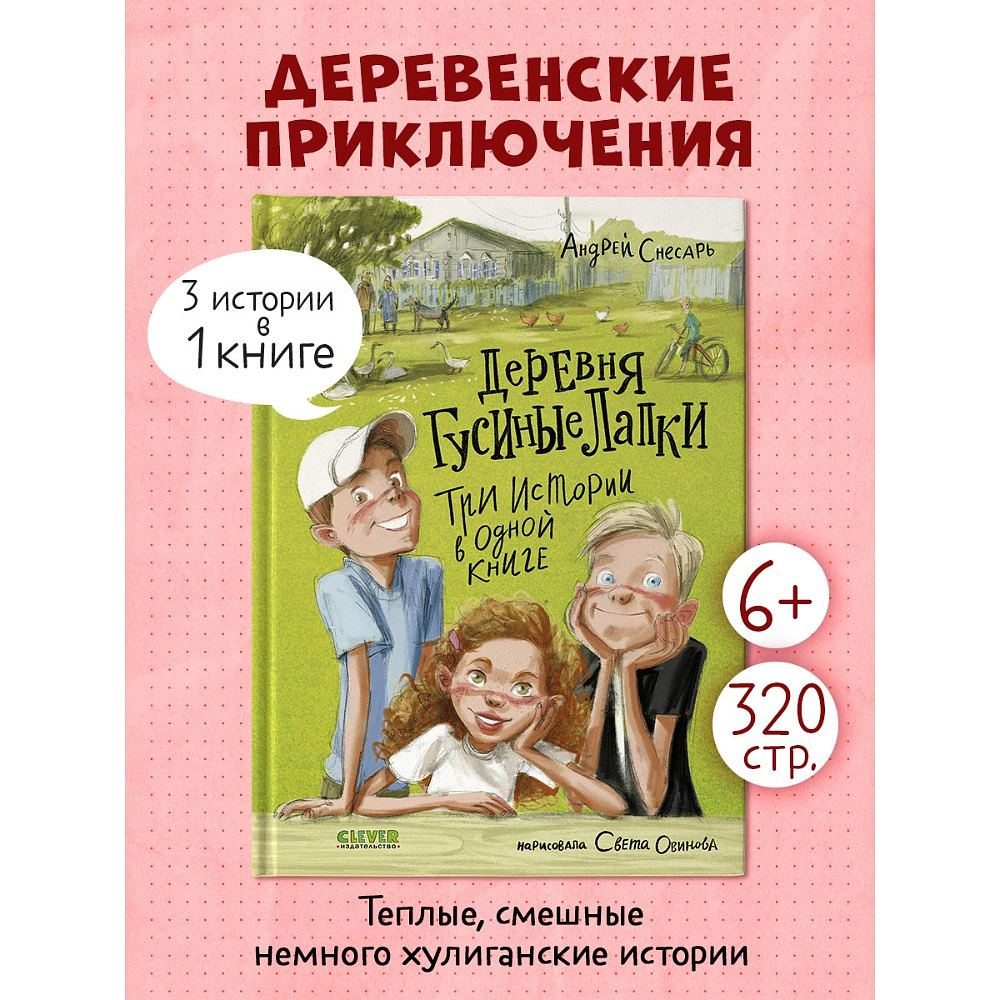 Книга "Деревня Гусиные Лапки. Три истории в одной книге", Андрей Снесарь - 10
