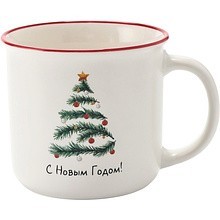 Кружка "С пожеланием", 355 мл, белый