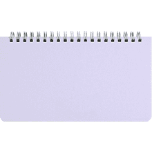 Планер недатированный "Бьянчини", 190х110 мм, 68 листов, сиреневый