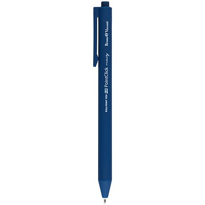 Ручка шариковая автоматическая "PointClick. Navy", 0,38 мм, пластик, стерж. синий - 2