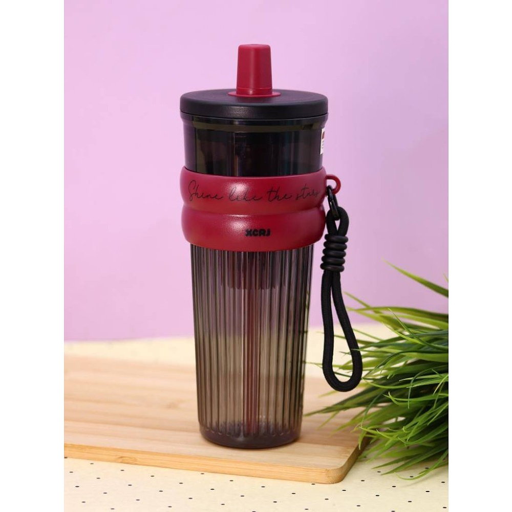 Кружка термическая "Тамблер Heat", 750 мл., пластик, черный, красный - 3