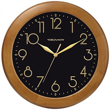 Часы настенные "988958", коричневый