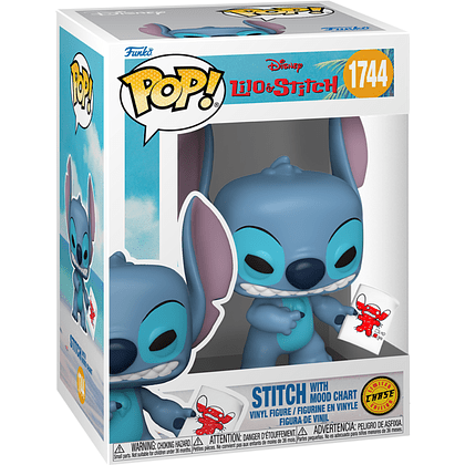 Фигурка Funko POP! Лило и Стич: Стич с рисунком настроения - 4
