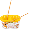 Стакан - непроливайка "Brauberg Kids", двойной, ассорти - 9