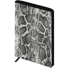 Ежедневник недатированный "Питон", А6+, 320 страниц, линейка, серый