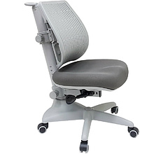 Кресло детское Comf-Pro UR-C3 SPEED ULTRA Chair, пластик, ткань, пластик, корпус серый, с чехлом салатовым, серый