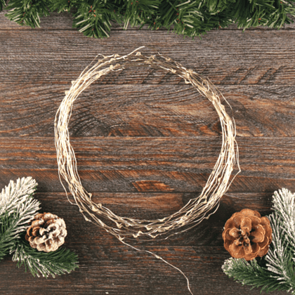 Гирлянда электрическая LED "Нить" с насадками "Роса", 10 м, белый - 4