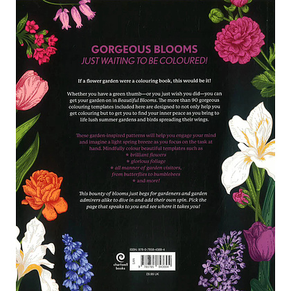 Раскраска "Colouring Book. Beautiful Blooms", (английский язык) - 5