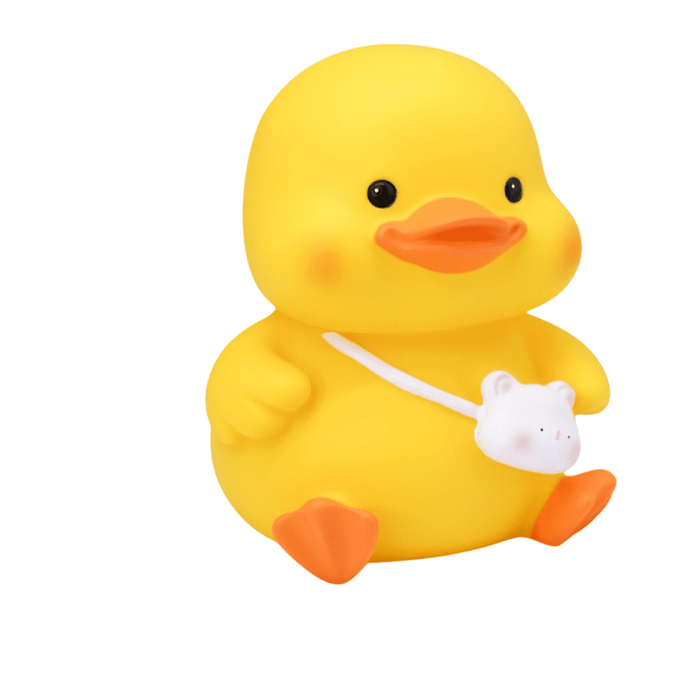 Копилка "Duckling", пластик, желтый
