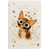 Книга записная "Love me. Милый котик", A5, 100 листов, линейка, бежевый - 2