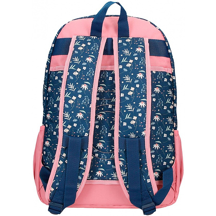Рюкзак школьный Enso "Ciao bella" L, синий, розовый - 4
