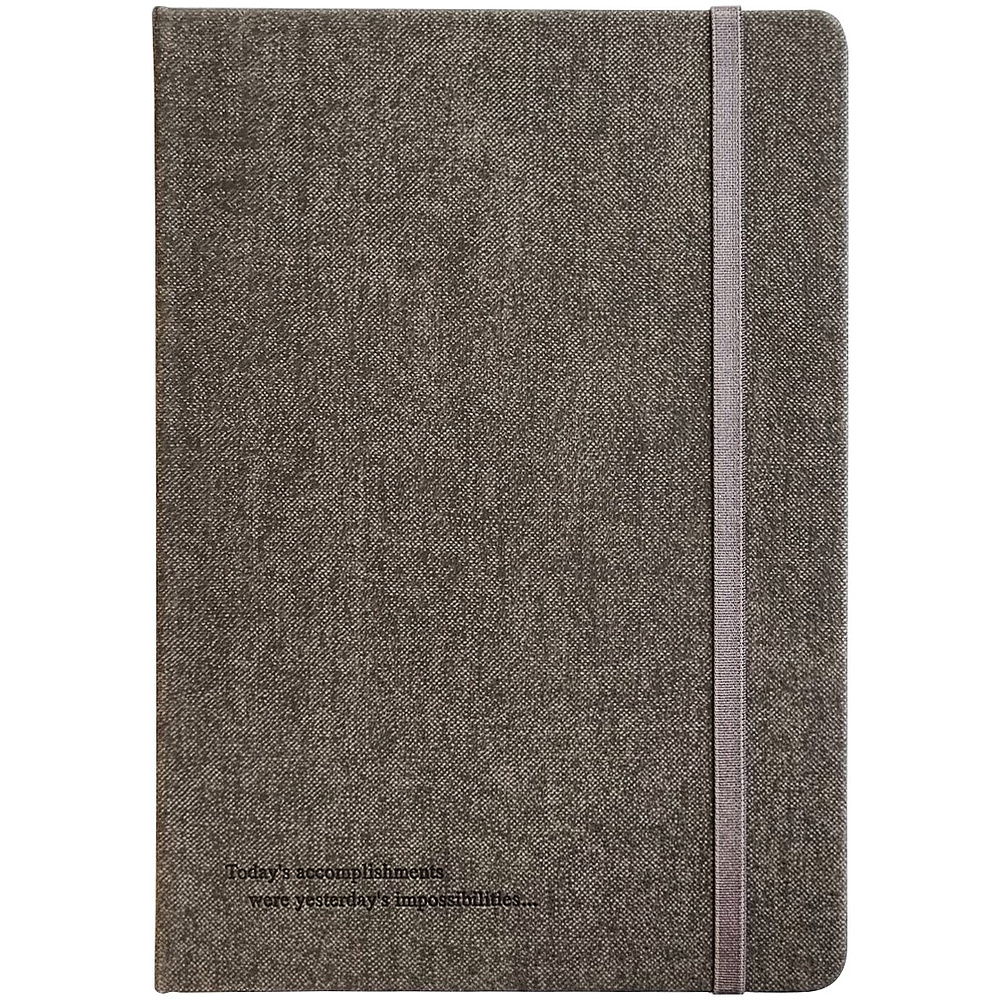 Ежедневник недатированный InFolio "Melange", А5, 192 страницы, серый