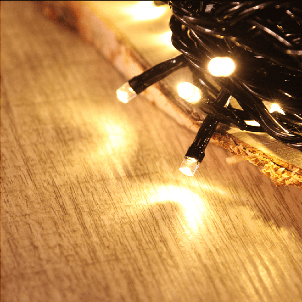 Гирлянда уличная "Нить", 10 м, тепло-белый - 4