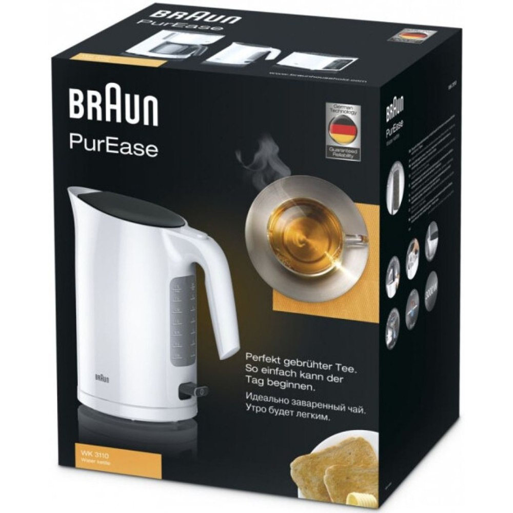 Электрочайник BRAUN WK3100WH - 4
