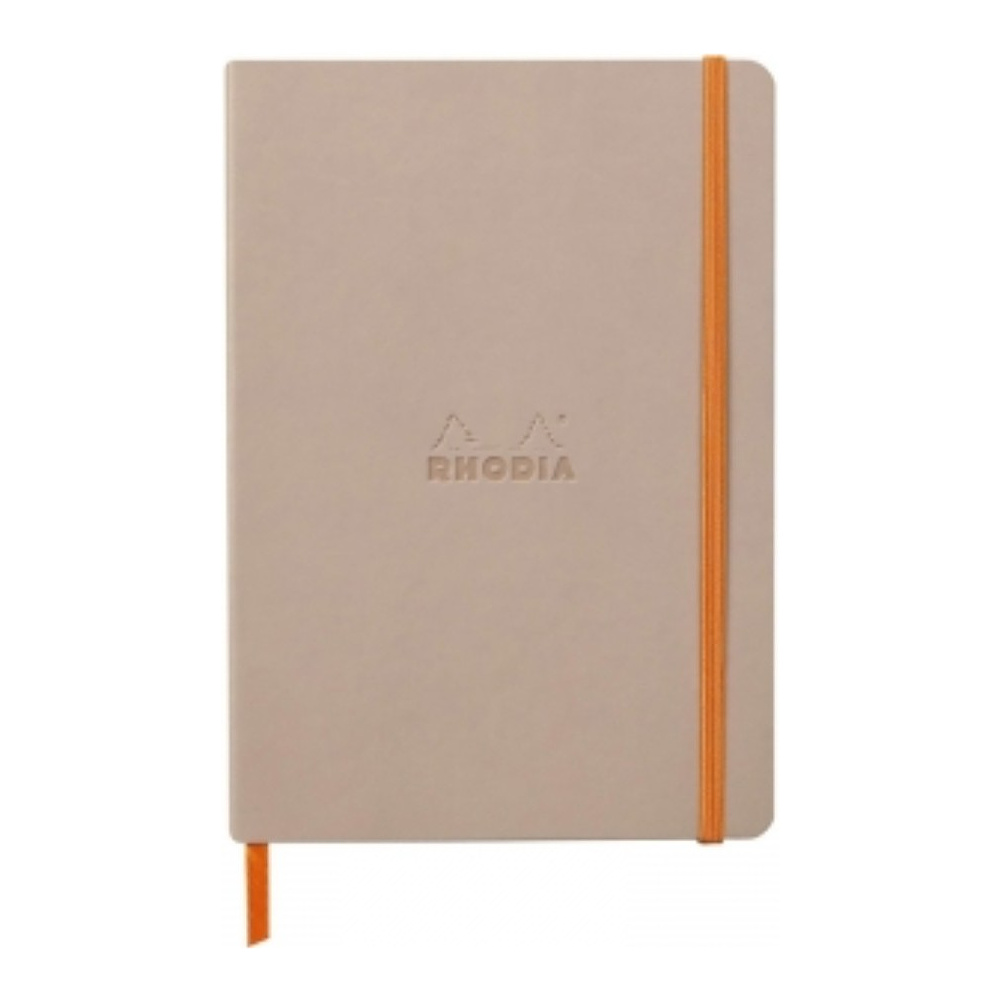 Блокнот Clairefontaine Rhodia "Rhodiarama", A5, 80 листов, линейка, пыльная роза