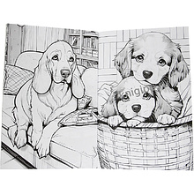 Раскраска "3D РАСКРАСКА. Собачки"