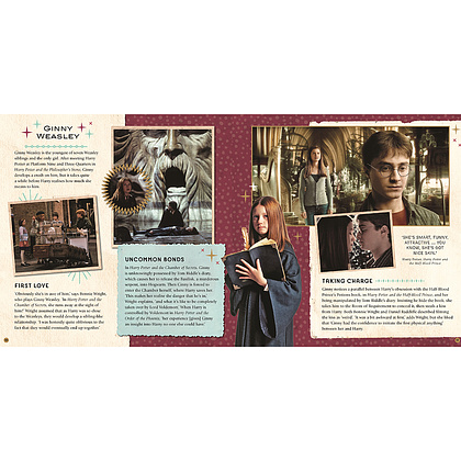 Книга на английском языке "Harry potter - friends & foes: a movie scrapbook",  Bros. Warner - 4
