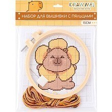 Набор для творчества "Draw Me! Капицветик", с пяльцами