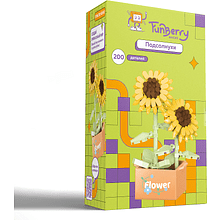 Конструктор "Funberry Toy", "Подсолнухи", 200 элементов