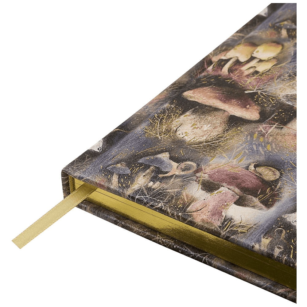 Ежедневник недатированный "Flora. Mushroom Miracle", А5, 240 страниц, фиолетовый - 4