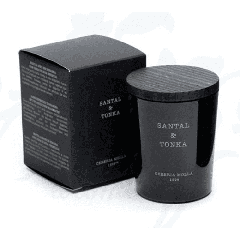 Свеча ароматическая CERERIA MOLLA "Santal & Tonka", 70 гр, подарочная упаковка