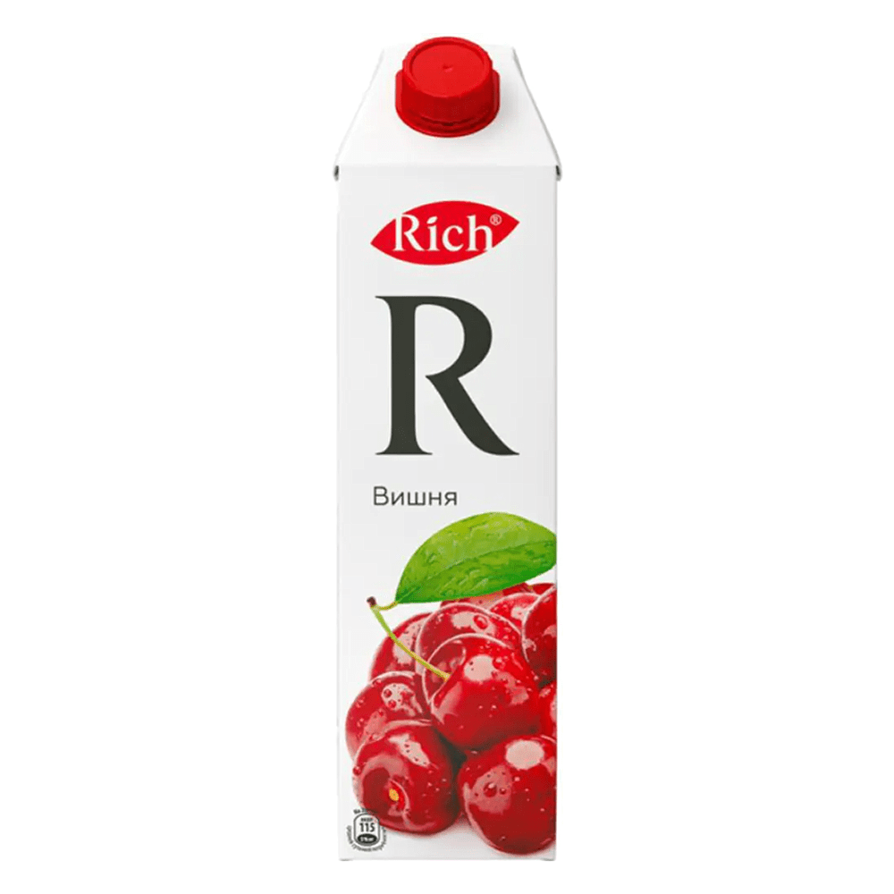 Нектар "Rich", вишневый, 1 л.