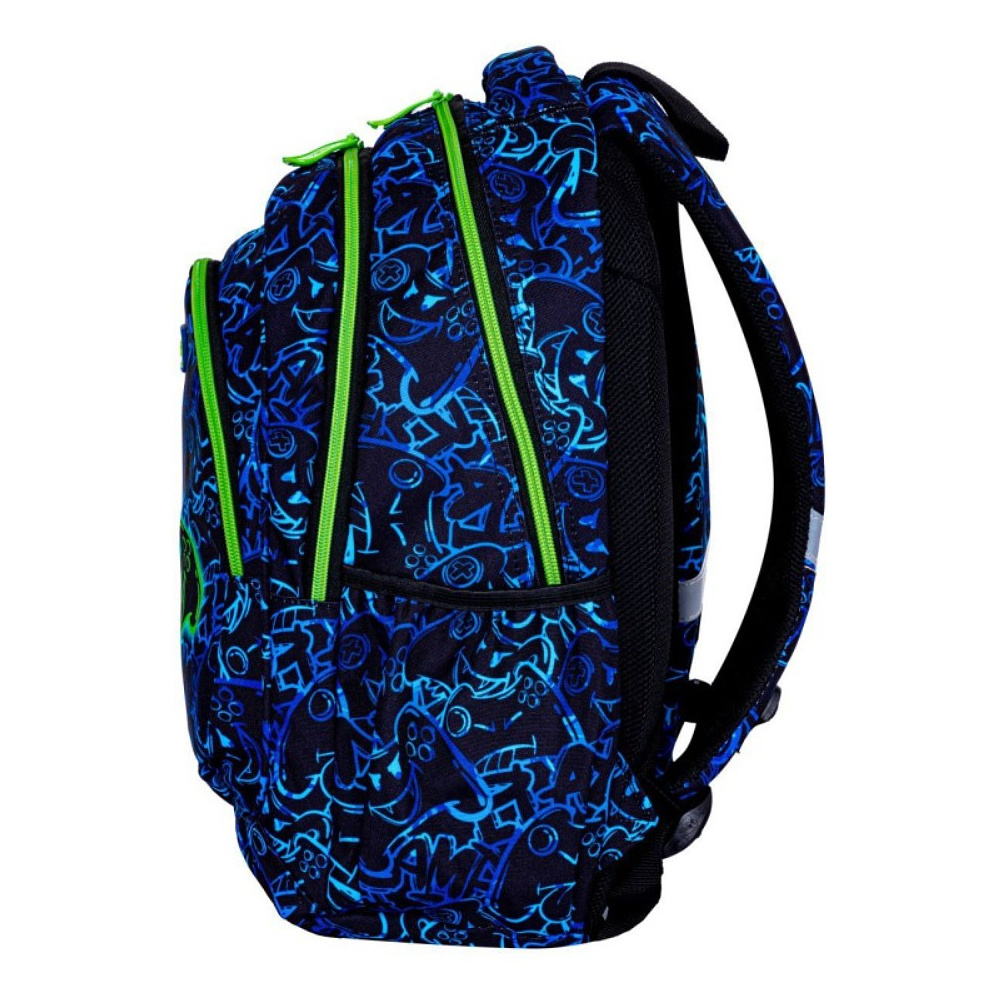 Рюкзак детский Astra "Gaming", синий, зеленый - 2