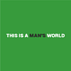 Термос "This is a man’s world", 500 мл, зеленый - 2