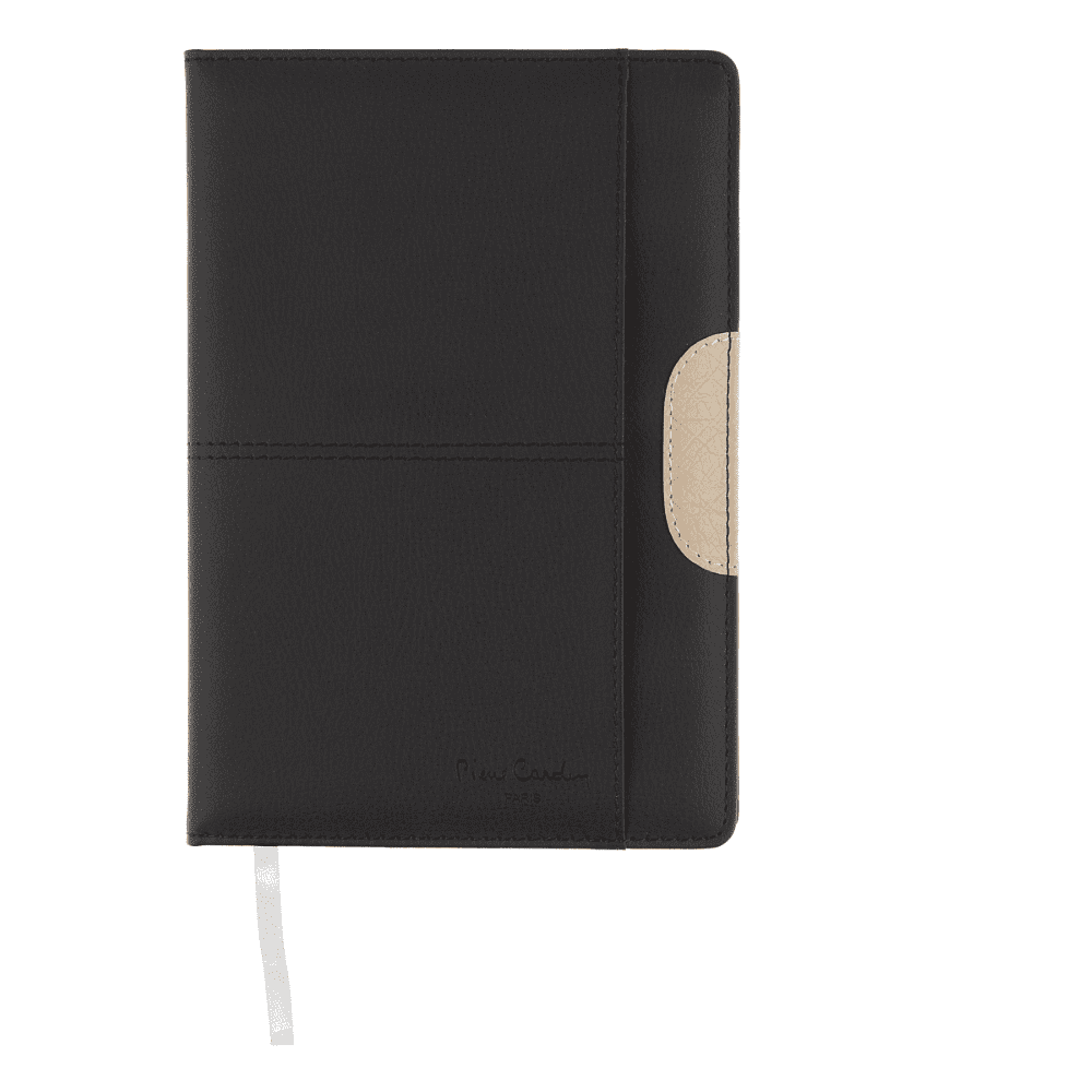 Книга записная "Pierre Cardin", А5, 192 листа, линованный, черный