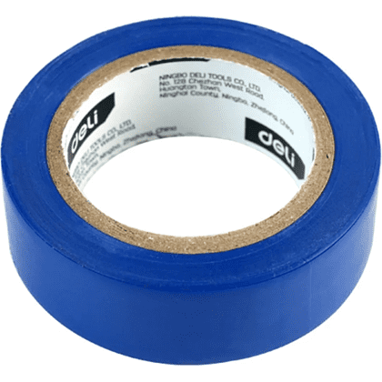 Изолента ПВХ Deli YS EDL5265, 18 мм x 10 м, 130 мкм, синяя - 7 Изолента ПВХ Deli YS EDL5265, 18 мм x 10 м, 130 мкм, синяя - 7