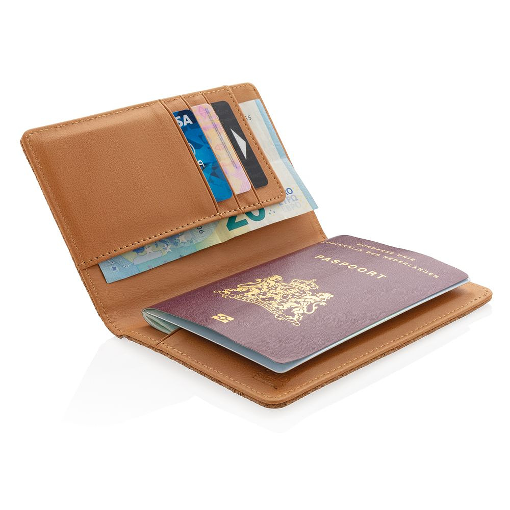 Обложка для паспорта "P820.459", коричневый - 3