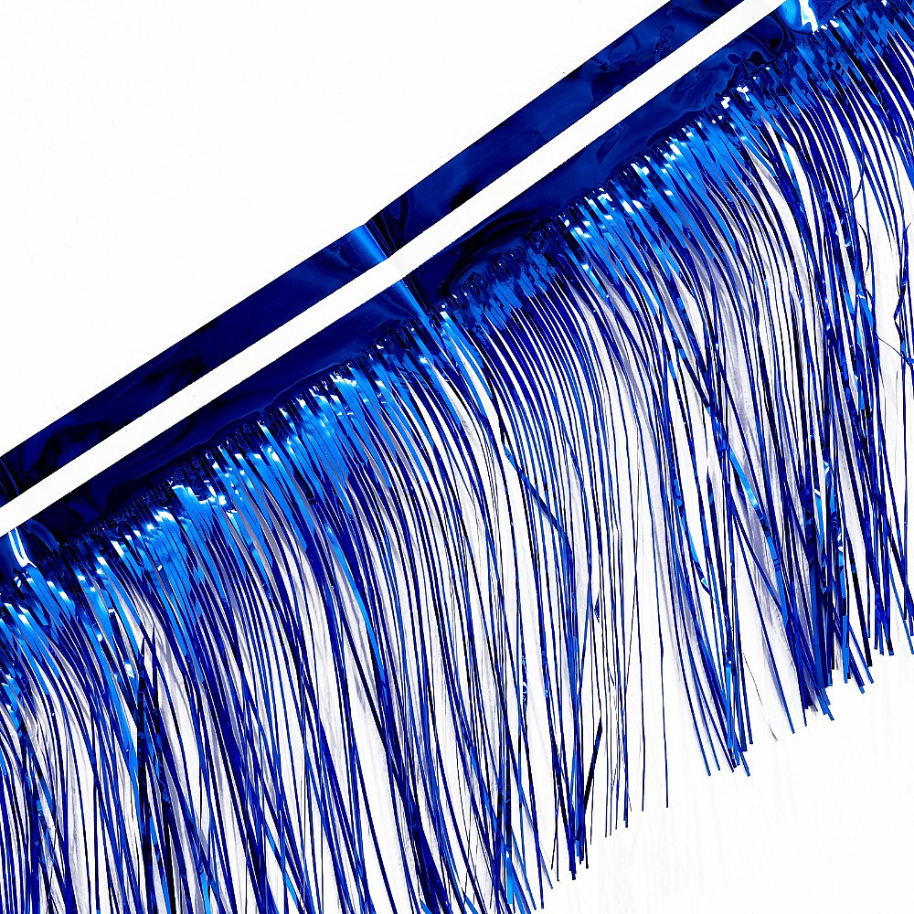 Гирлянда "Дождик", 2 м, ПВХ, с липкой лентой, синий - 4