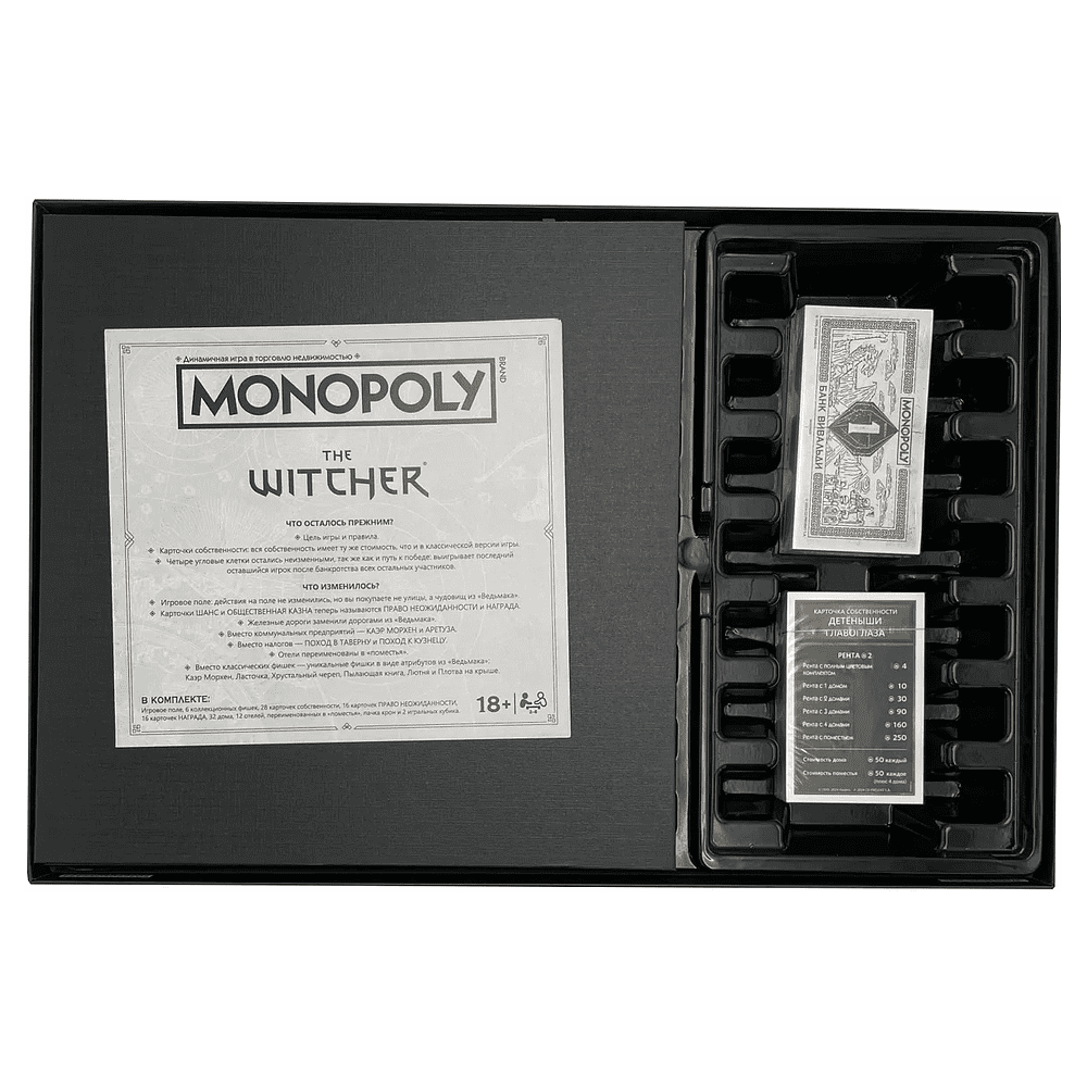 Игра настольная "Монополия: Ведьмак" - 4