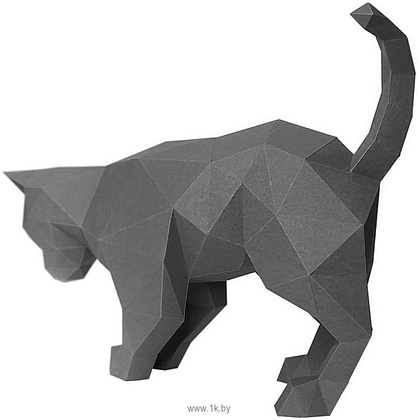 Набор для 3D моделирования "Кот Дымок", графитовый - 2