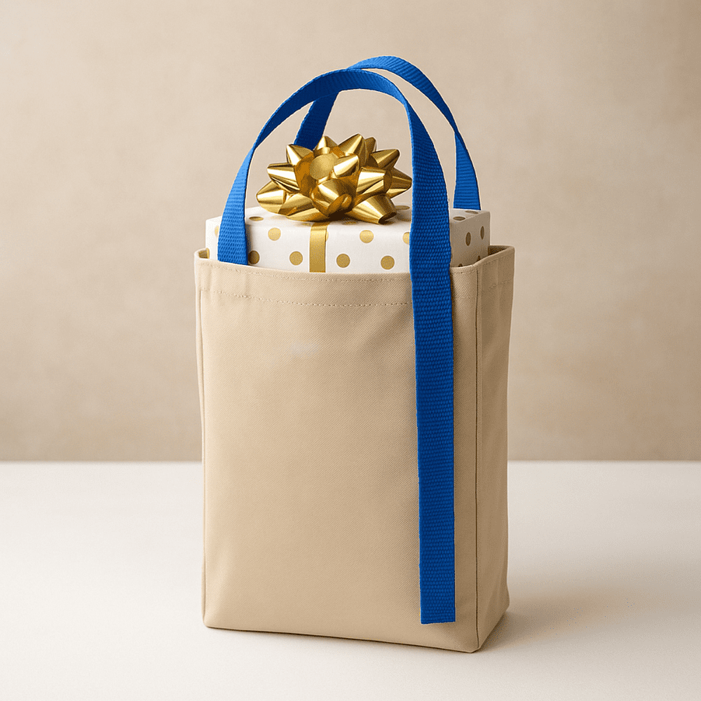 Сумка для покупок "Superbag Pack (M)", неокрашенный, синий - 3